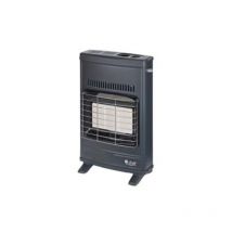 Stufa infrarossi a gas metano ventilata 4200w grigia - misure cm.42,5x15x64h. peso kg.7,6 - eco42t 1 pezzi Sicar