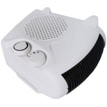 Stufa orizzontale-verticale 1000/2000w küken bianco
