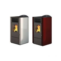 Punto Fuoco - Stufa a pellet 9,5 kW Lory - - Avorio