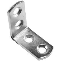 Stuhlwinkel 40x40mm - Zinkweiß