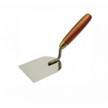 Solid - Stukkateurspachtel aus rostfreiem Stahl mit Holzgriff 120 mm