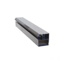 Stützkantenprofil Anpassbar An 16/32 Mm Polycarbonat In Anthrazitgrau Ral 7016 Lackiertem Aluminium, L: 4 M