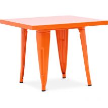 Stylix Kid Table 60 cm - Metal Orange Iron