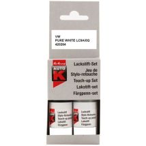 Stylo De Retouche Peinture Auto-k Teinte Constructeur Pure White Lc9a Vw/audi