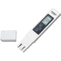 Testeur Numérique D'Eau 3-en-1 - Tds Ec & Température Pour Eau Potable, Aquarium, Piscine, Spa - Appareil De Test Qualité De L'Eau Portable Avec Écran