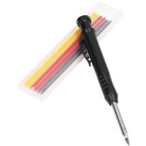 Tonchean - Stylos en plastique pour le travail du bois (recharge tricolore)
