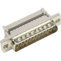 Sub-d mâle 37 pôles Harting 09664287700 180 ° autodénudant 1 pc(s)