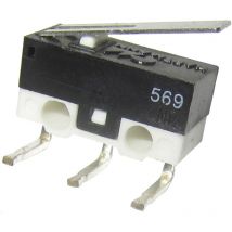 Ptr Hartmann MDB1 05C01C03A Mikroschalter microhart 125 v/ac 3 a 1 x Ein/(Ein) tastend 1 St.