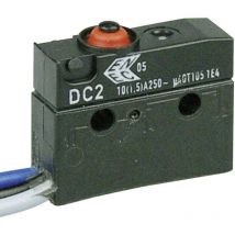 ZF - DC2C-C3AA Mikroschalter DC2C-C3AA 250 v/ac 10 a 1 x Ein/(Ein) IP67 tastend 1 St.