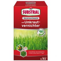 Rasendünger mit Unkrautvernichter für 40 m² 0,8 kg Rasendünger - Substral