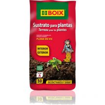 Substrat pour Fleurs et Plantes de Interior et Extérieur. Sac 70l.