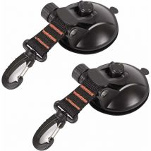 Linghhang - Suction Cup Anchor,2 Pieces Car Body Suction Cup,Suction Cup Mounting Hook Suction Cup Awning,Anchor Suction Cups,Car Suction Cup