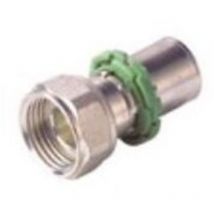 762JDX Raccord droit (x2) à écrou Tournant - nickelé série e - Sudo