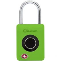 Süd-metall - Südmetall Vorhängeschloss mit Fingerabdruck-Scan 30 x 18 mm Vorhangschloss