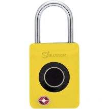 Süd-metall - Südmetall Vorhängeschloss mit Fingerabdruck-Scan 30 x 18 mm Vorhangschloss