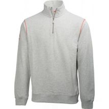 Suéter Oxford, Talla m, gris-melliert