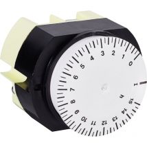 346 K15 ws Fronttafeleinbau-Zeitschaltuhr analog 230 v/ac 4000 w - Suevia