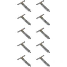 Sujeción de delantal con funda antiarañazos - Pack de 10