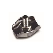 Sujetacable Plano Simple Inox – Acero inoxidable – Diámetro del cable Ø 4 mm – Cantidad 30 piezas