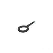 Vis à anneau, 30 x 12 x 3,8 mm, filetage partiel, noir noir 6152059 - Suki
