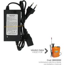 Cargador Para Sulfatadora 08052000 Sulfatadora Electrica a Bateria 12 v / 8 Amperios