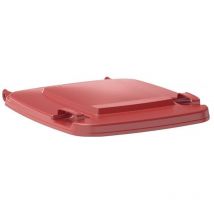 Deckel Polyethylen rot passend für Müllgroßbehälter 240 l