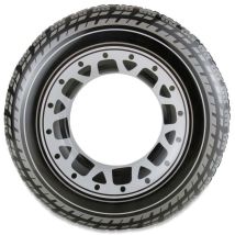 Summer Waves Schwimmring Monstertruck Reifen – Aufblasbares Poolspielzeug für Kinder ab 9 Jahren – Durchmesser 79 cm – Vinyl