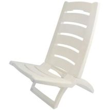 Adriatic Aktive 62653 Chaise Pliante Blanche Légère