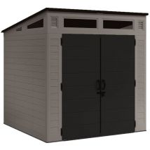 Suncast - Abri de jardin polyéthylène 25mm Modern 4,88m² avec plancher
