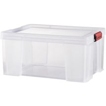 Scatola In Plastica Trasparente L.39 X P.50 X H.20 Cm - Sundis