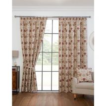 Sundour - Pencil Pleat Curtains Aylesbury Taped Top Curtains Natural 46x54'
