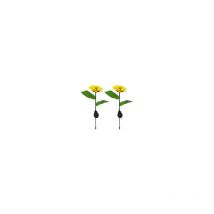 Hyy Ar - Sunflower Shape Solar Stake Lights - IP65 Waterproof for Patio, Path, Fences
