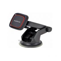 Magnetisch kfz Handy-Halterung Armaturenbrett Pkw kompatibel mit Smartphones schwarz - Sunix
