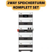 Balkonsolar Inselanlage Wechselricher mit Batteriespeicher 8,6 kWh Solar 0% nach §12 Abs. 3 UstG - Sunlit
