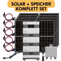Sunlit - Solar Balkonsolar Balkonkraftwerk 3800 Wp Deye Sun M80G4 6450Wh Speicher 0% nach §12 Abs. 3 UstG