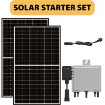 Solar Balkonsolar Balkonkraftwerk Starter Set 760 Wp Deye Sun M80G4 0% nach §12 Abs. 3 UstG - Sunlit