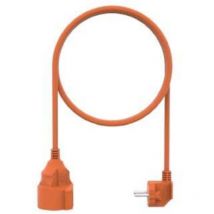 Solar Verlängerungskabel Innen 10 m H05VV-F 3G 1,5, orange Elektrische Kabel & Leitungen - Sunlit