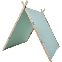 Como - Tente Tipi Couleur Verte, Chambre Bebe Tipi Tipi Tente partir de 2 ans Tipi chambre, 100 % coton naturel Tente de Jeu en bois fsc 100 % Tipi