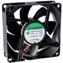 GE80252B1-000U-AE9 Ventola assiale 24 v/dc 101.91 m³/h (l x l x a) 25 x 80 x 80 mm - Sunon