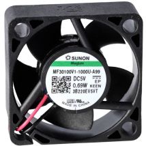 Sunon Mf30100v1-1000u-a99 Ventilateur Axial 5 V/dc 9.34 M³/h (l X L X H) 10 X 30 X 30 Mm