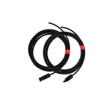 Sunpower - 2 câbles solaires 4mm avec connecteurs MC4 (10 mètres)