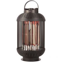 Lampada Riscaldante da Tavolo Indox 1200 w Alogeno Nero Sunred Nero