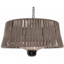 Radiatore a Soffitto Artix Corda 1800 w Alogeno Marrone Sunred Marrone