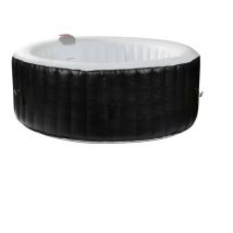Sunspa - Spa gonflable AF01 - 208 x 65 cm - 6 places - Rond (Livré avec filtre, cadenas, tapis de sol et couverture)
