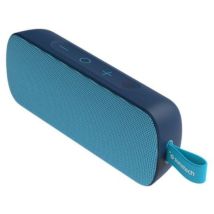 Sunstech Brick Large. Tragbarer Tws-lautsprecher 10w. Wasserdicht Ipx7. Fm-radio, Bluetooth V5.0, Mp3-player Über Speicherkarten. Blaue Farbe.