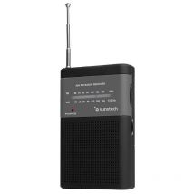 Sunstech - RPS42 - Radio portable avec haut-parleur, couleur noire