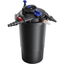 Sunsun - CPF-15000 filtro presión lámpara uvc integrada 18W estanques hasta 30000L Jardín Peces koi