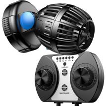 CW-110 Pompe de brassage Wavemaker, 500-4000 l/h 10 w avec contrôleur, fixation par aimant, pour aquarium, eau de mer, eau douce, eau saumâtre, pompe