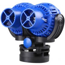 JVP-231 Strömungspumpe 8000 l/h 12 w Aquarium Pumpe mit 2 schwenkbaren Düsen, Magnethalter zur einfachen Befestigung und Durchflussregler - Sunsun