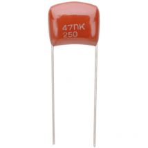 TS02002A334KSB0E0R 1 St. Folienkondensator 330 nF 100 v 10 % 15 mm (l x b) 6.5 mm x 18 mm - Suntan